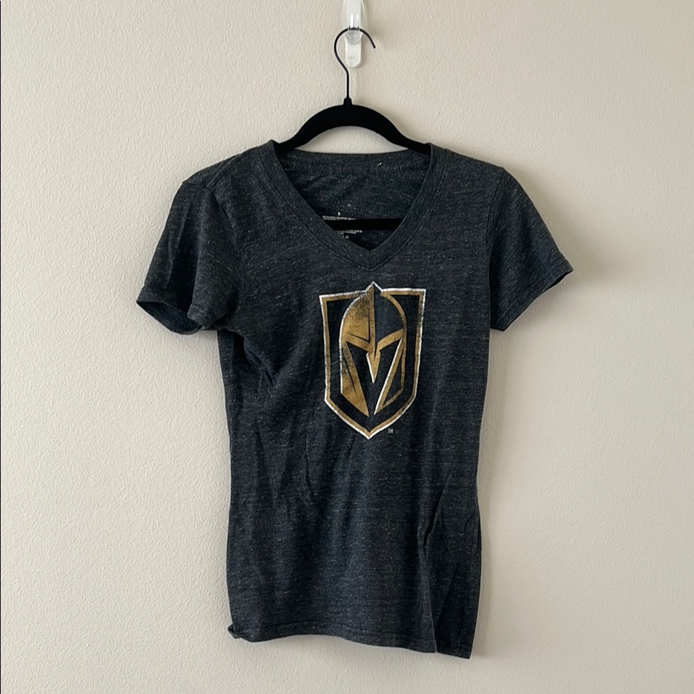 Las Vegas Golden Knights Black and Gold Graphic Tee